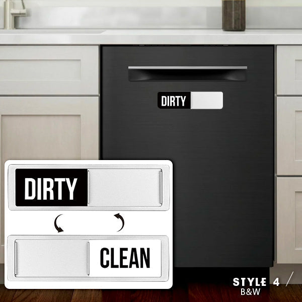 Dishwasher Clean/Dirty Magnet Sign