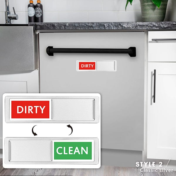 Dishwasher Clean/Dirty Magnet Sign