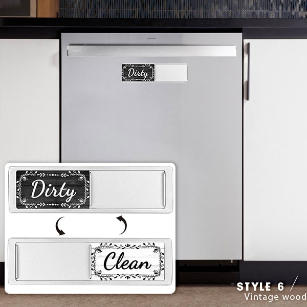 Dishwasher Clean/Dirty Magnet Sign