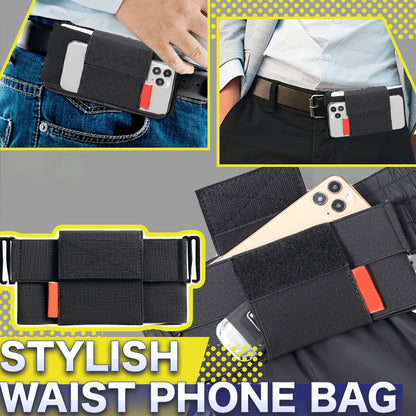 Exercise + Travel Elastic Waist Phone Bag